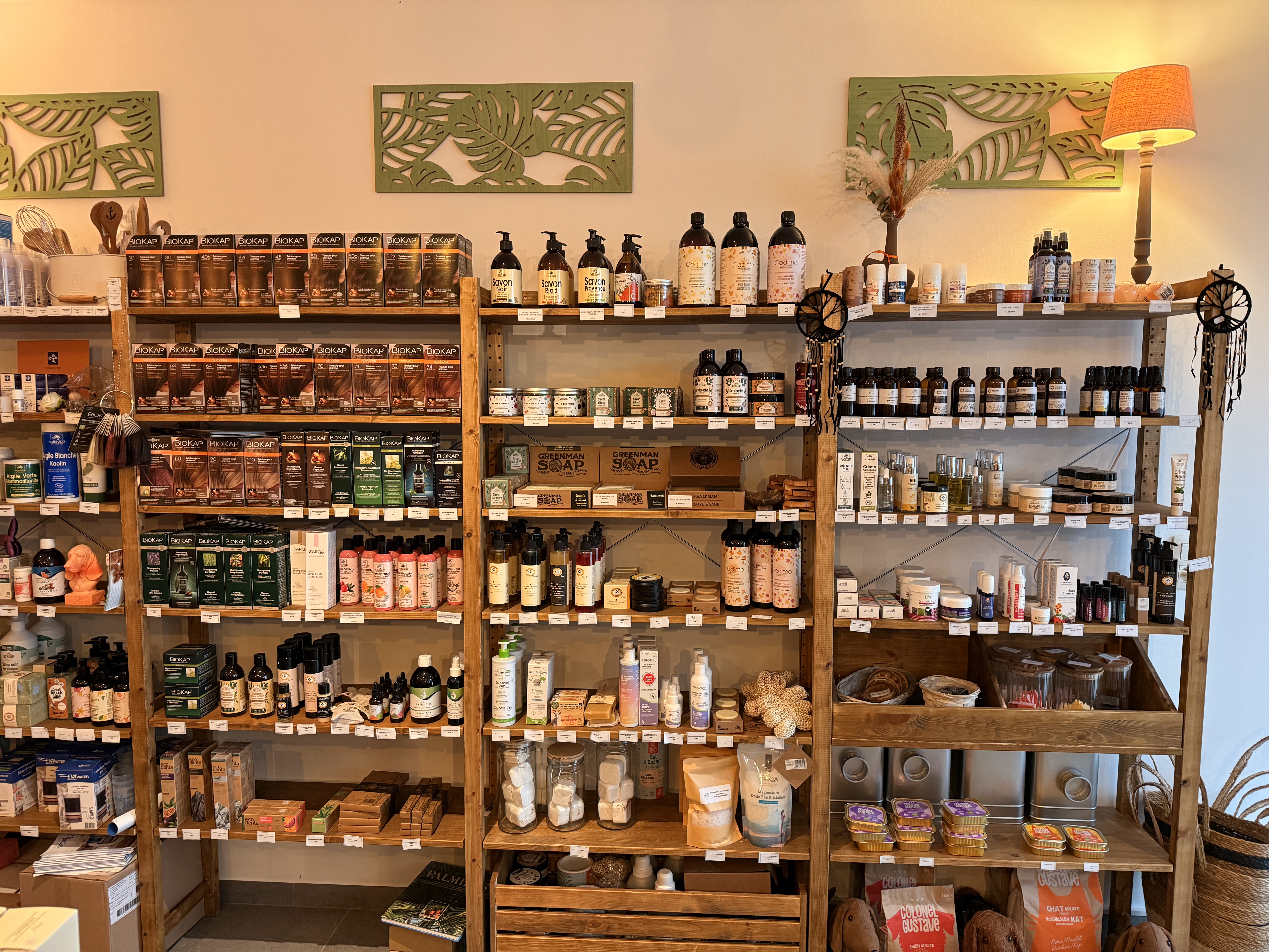 Rayon d’hygiène et de soins naturels